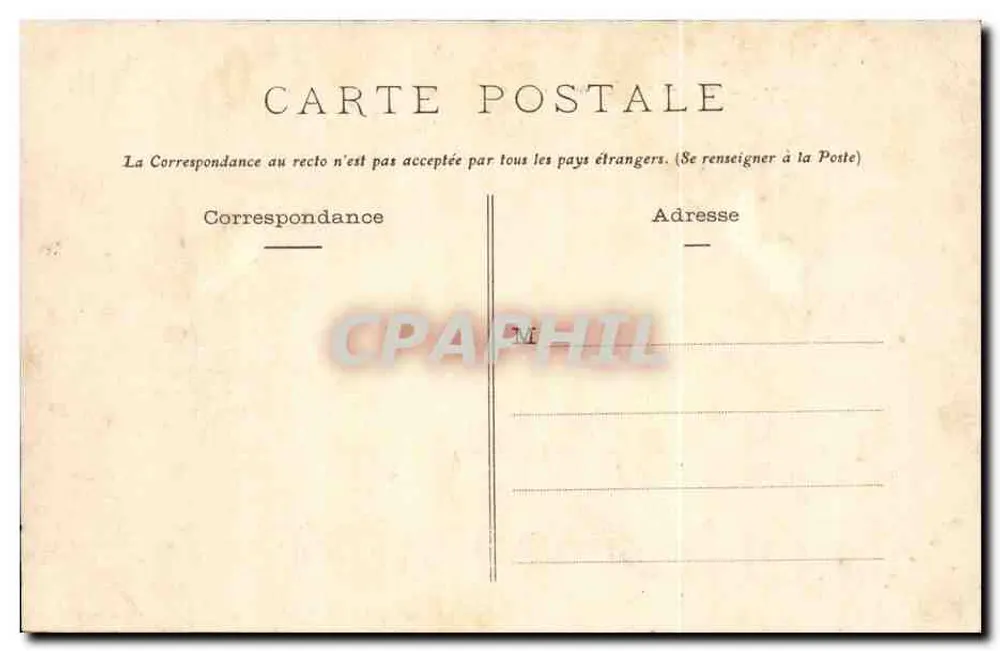 Noirmoutier (Vendée) — Der Passage du Goâ — Erster Unterschlupf — Phototypie Vassellier, Paris, Nr. 1169 - Rückseite