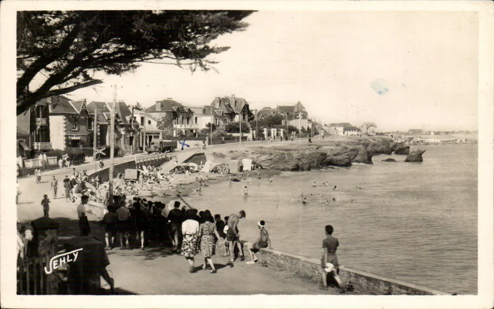 Die Anse de la Pelle bei Porteau — Ansicht der Strände und Häuser — Éditions Jehly, Nr. 306 - Vorderseite