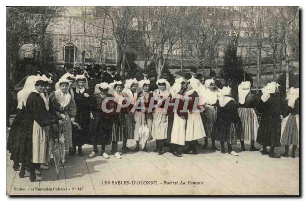 Les Sables-d'Olonne — Gesellschaft La Fauvette — Edition des Nouvelles Galeries - N° 147 - Vorderseite