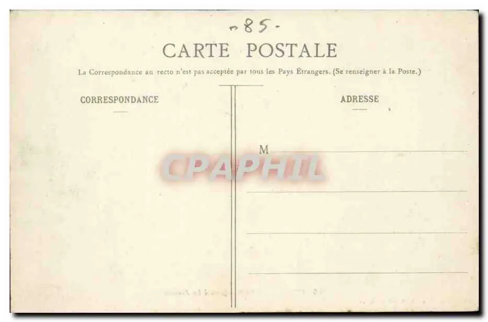 Les Sables-d'Olonne — Gesellschaft La Fauvette — Edition des Nouvelles Galeries - N° 147 - Rückseite
