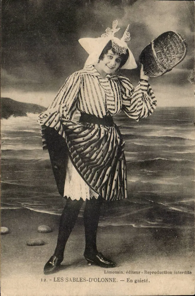 Les Sables-d'Olonne — Wesołość — Limousin, wydawca - Awers