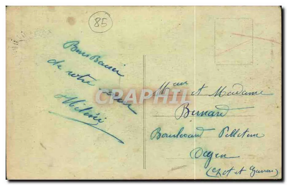 LES SABLES-D'OLONNE — Quai du Président Wilson — Edition des Nouvelles Galeries Nr. 127 - Rückseite