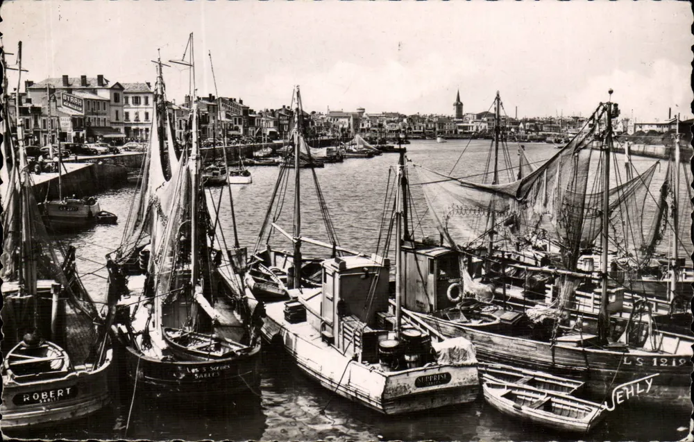 Les Sables-d'Olonne — Der Hafen — Edition Jehly - Vorderseite