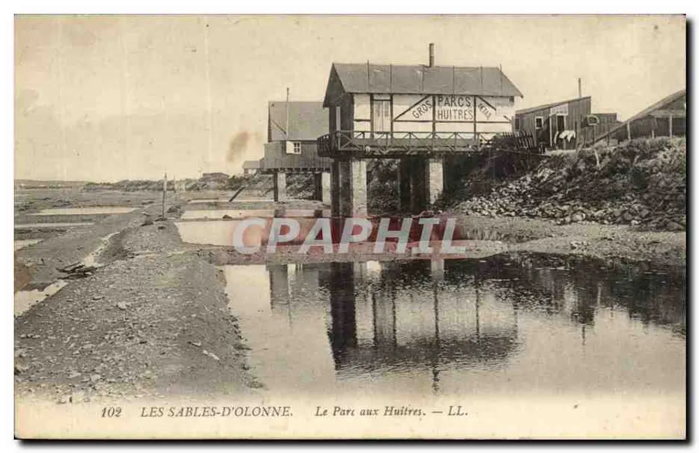 Les Sables-d'Olonne — O Parque das Ostras — LL. n°102 - Frente
