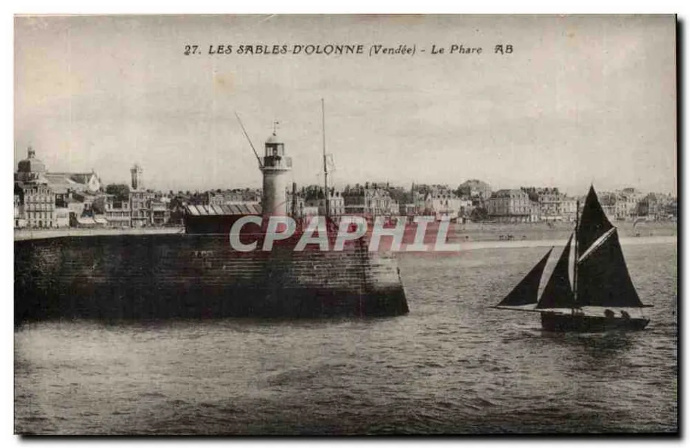 Les Sables-d'Olonne (Vendée) - O Farol AB - Frente