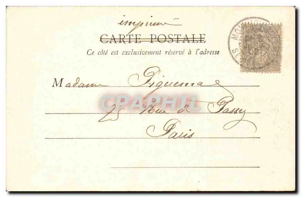 Montmorency — A Igreja — E.H., Paris, n°31 - Verso