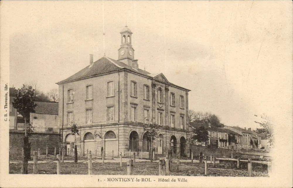 Montigny-le-Roi — Rathaus — C.B. Thevenin, Verlag - Vorderseite