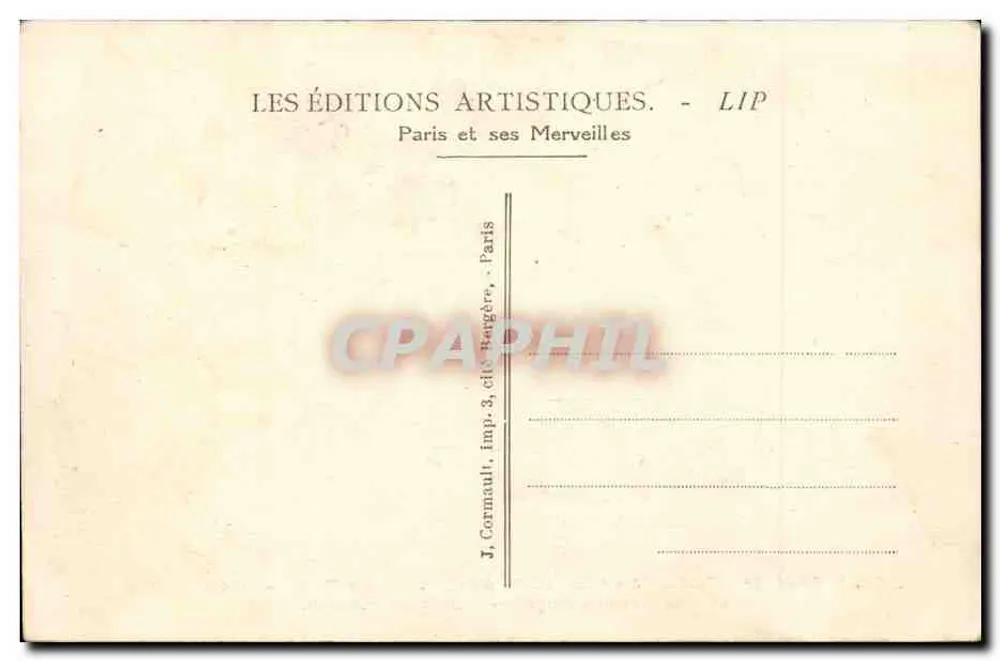 Internationale Ausstellung für Dekorative Künste — Das belgische Pavillon — Paris 1925 - Rückseite