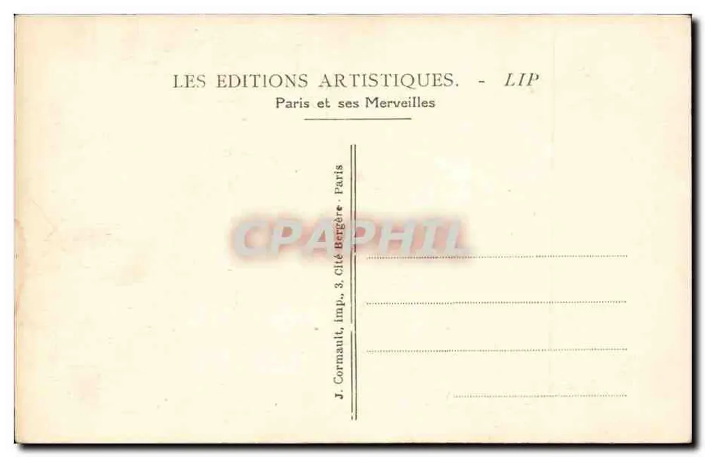 Internationale Ausstellung für Dekorative Künste — Pavillon der Niederlande — Paris 1925 - Rückseite
