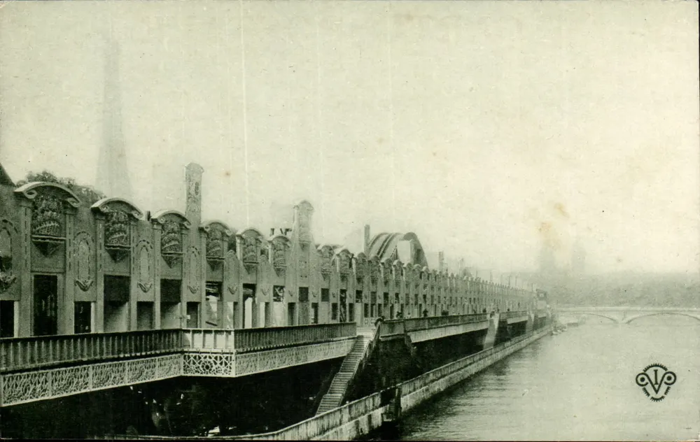 Die Attraktionen — Quai d'Orsay — Éditions I. V. Phot. - Vorderseite