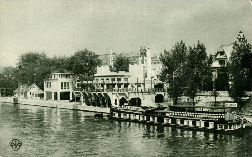 Perspektivische Ansicht des Cours Albert-1er — Éditions I.V. Phot. - Vorderseite