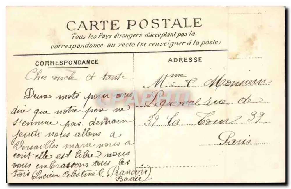 Überschwemmungen im Januar 1910 — Der Hafen der Handelskammer Ivry — Handelskammer von Paris - Rückseite