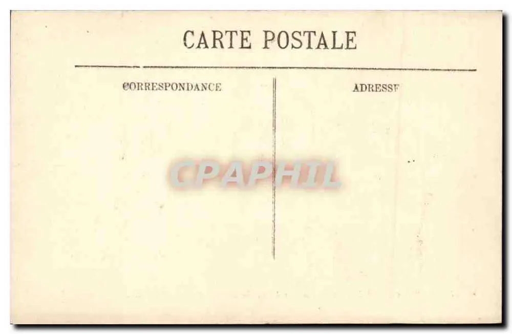 Überschwemmungen in Paris — Januar 1910 — Quai de Grenelle — LL. - Rückseite