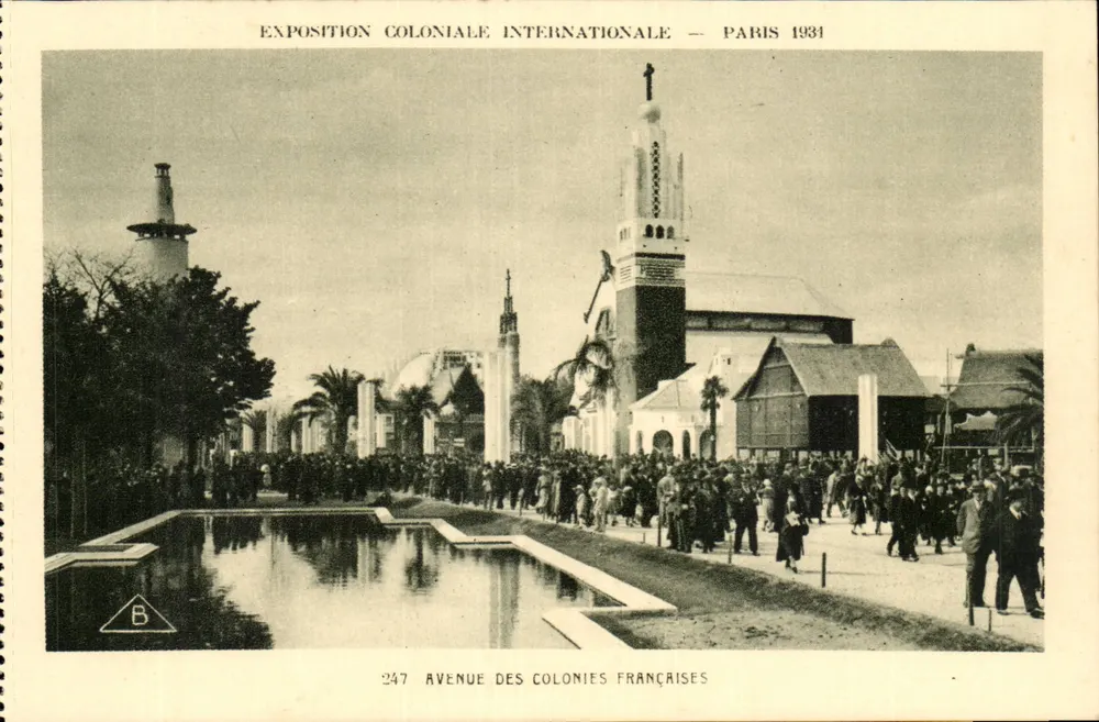 Internationale Kolonialausstellung — Paris 1931 — Avenue des Colonies Françaises — n° 247 - Vorderseite