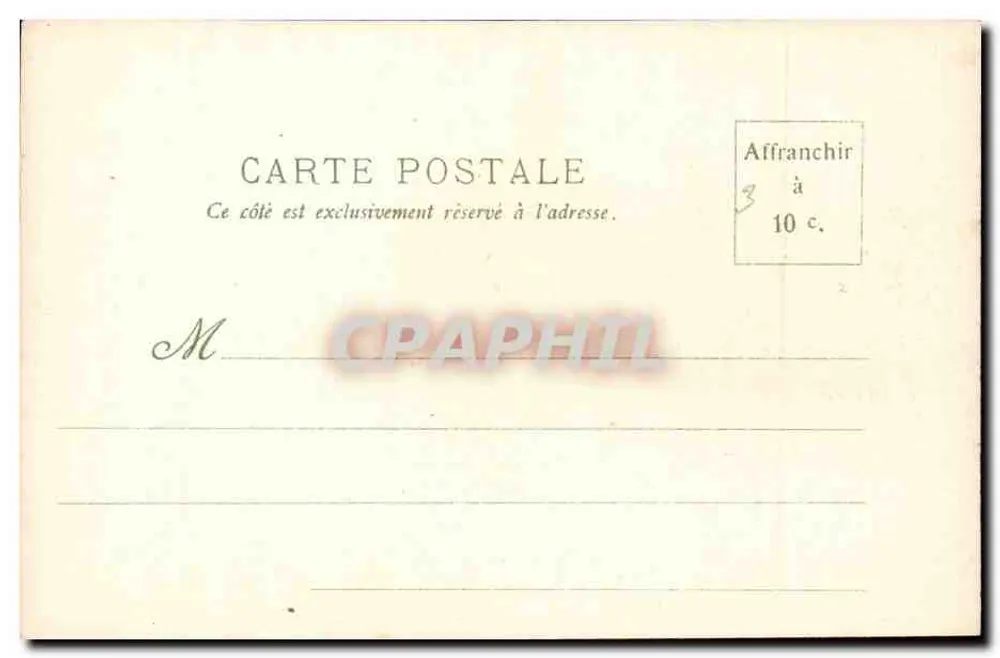 Innenraum des Grand Palais — Weltausstellung 1900 — G. P. Paris - Rückseite