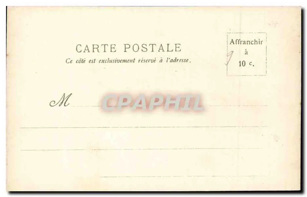 Weltausstellung 1900 — Saal der Feierlichkeiten — G. B. Paris - Rückseite