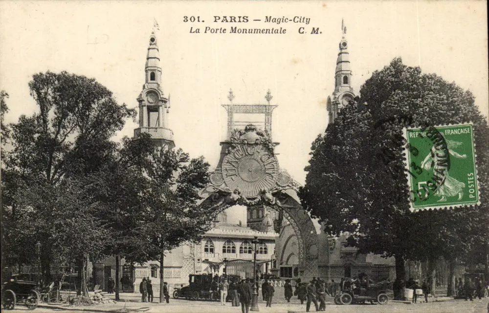 Paris — Magic-City — A Porta Monumental — C.M. — n°301 - Frente
