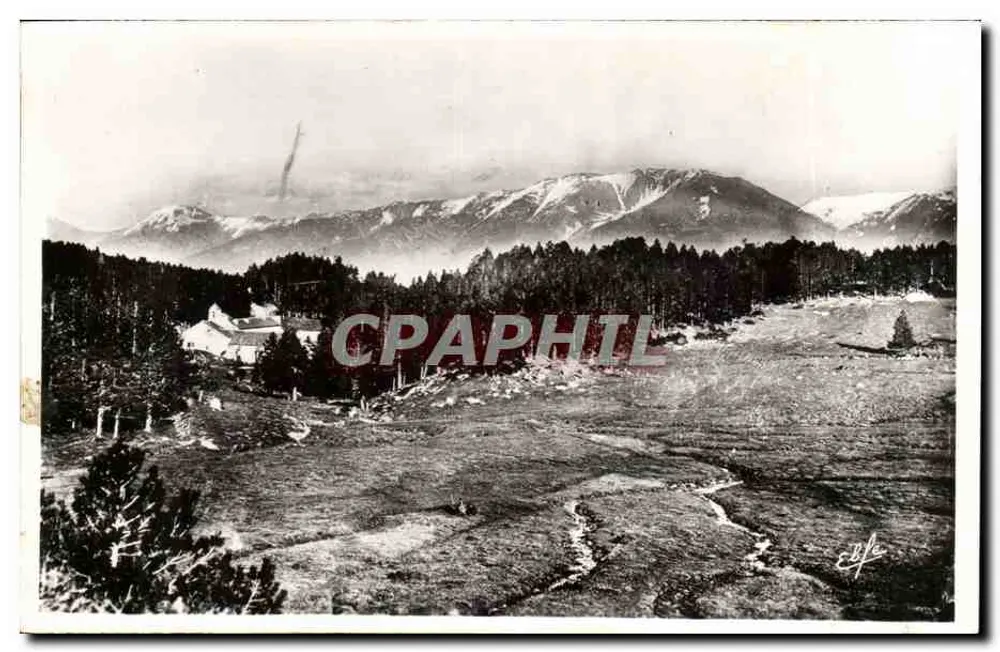 Font Romeu — A Ermita e a Floresta — Edição Labouche, Irmãos de Toulouse - Frente