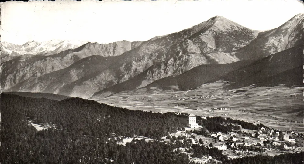 Font-Romeu (Pyrénées-Orientales) — Allgemeiner Blick vom Pic des Mauroux — Edition Goudin - Vorderseite