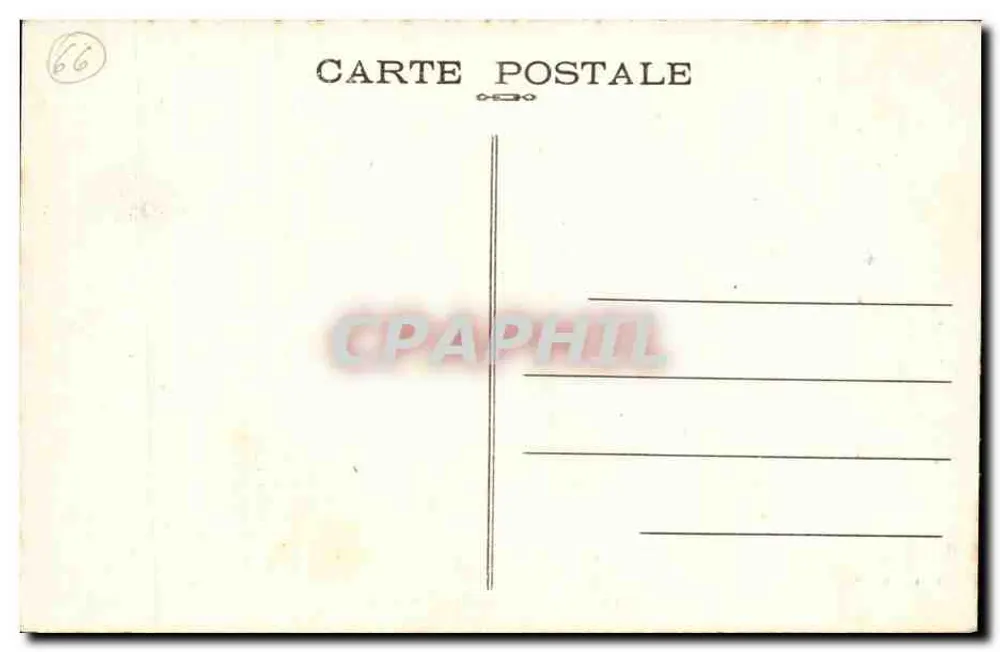 Perpignan — Fonte Monumental — Edit. Goudere - Verso