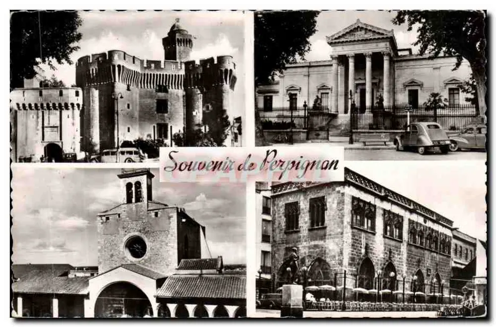 Perpignan — Recordações — Edição PAGÈS - Frente