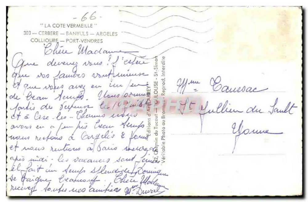 Costa Vermelha — Collion — Editora do Tucaut, n°66 - Verso