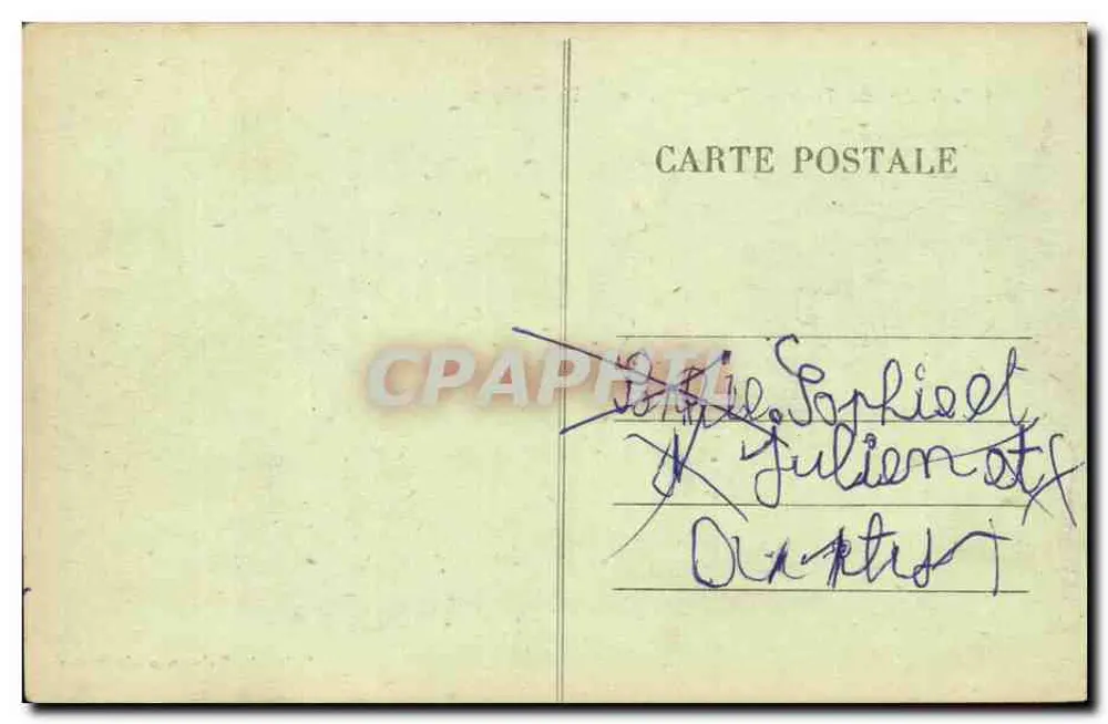 Vale do Tech — Vista geral — O Canigou — Ed. A. Galy dos Jornais, n°157 - Verso