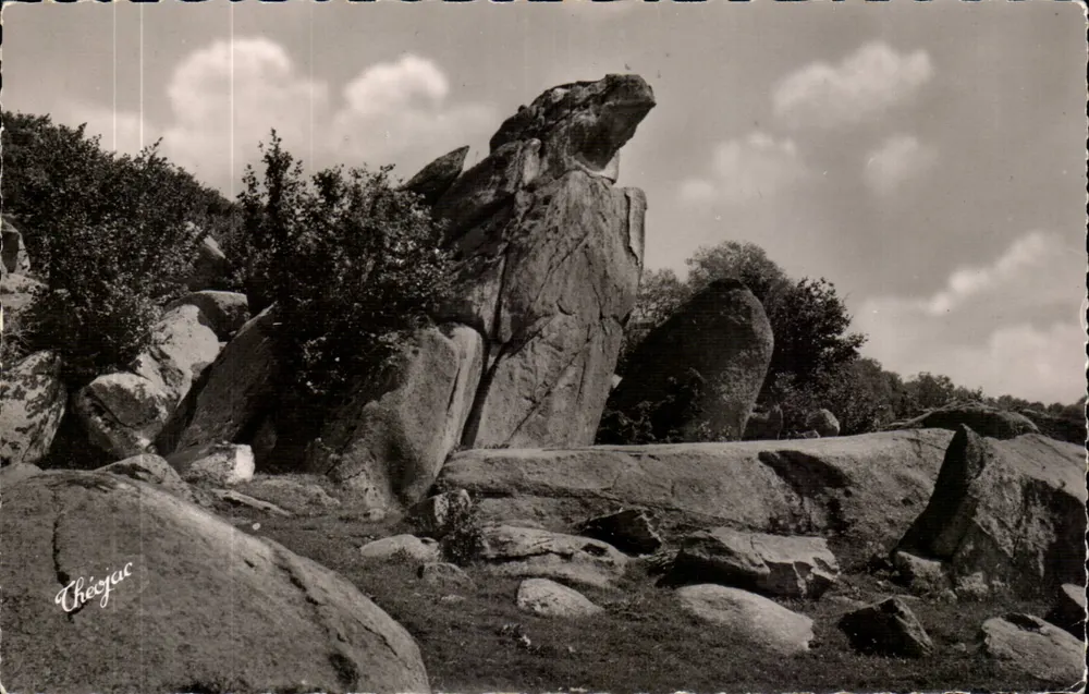Chaos de Turgenson — Felsen des Adlers — Thééjac - Vorderseite