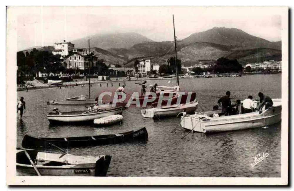 Banyuls-sur-Mer — O Portos de Praia — Edições Narbo - Frente
