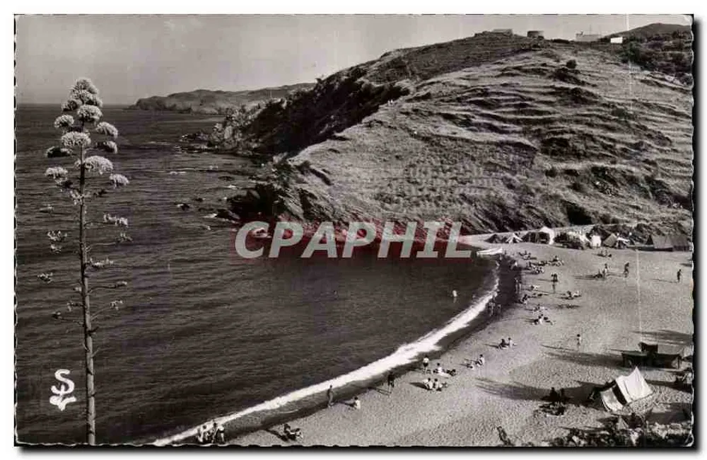 Ausblick auf La Plage des Elmes von Robinson — Banyuls-sur-Mer — Verlag Schellier, Nr. 2109 - Vorderseite