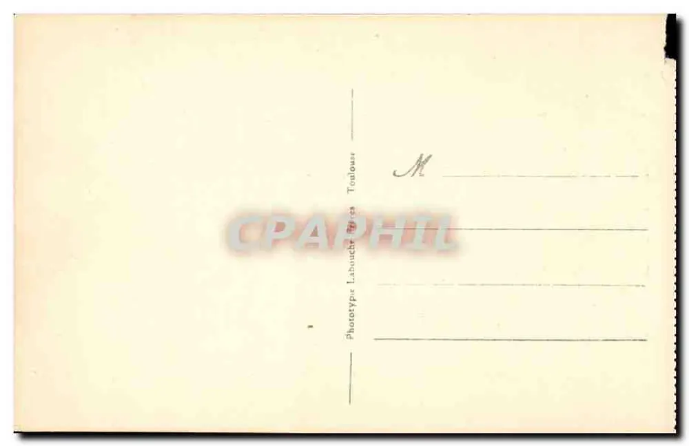 Mont-Louis - La Porte de France - Erster Pont-Levis — Pyrénées Orientales, Verlag Phototype Labouche Toulouse, n° 170 - Rückseite