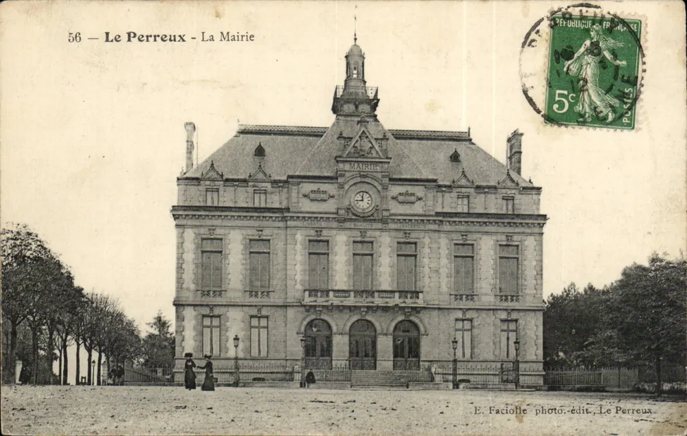 Le Perreux - De Gemeente — Uitgever E. Faciolle, n° 56 - Voorkant