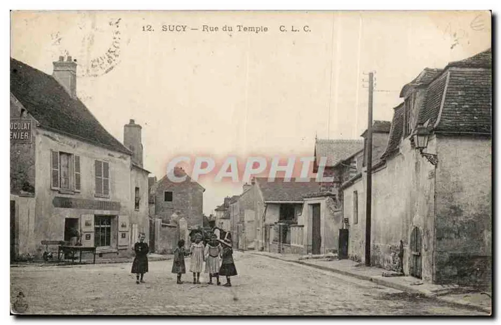 SUCY — Rue du Temple — C. L. C. - Frente