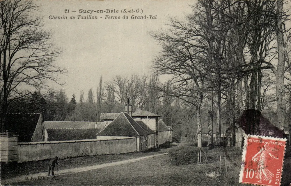Sucy-en-Brie — Weg Touillon - Farm Grand-Val — B.E. PARIS - Vorderseite