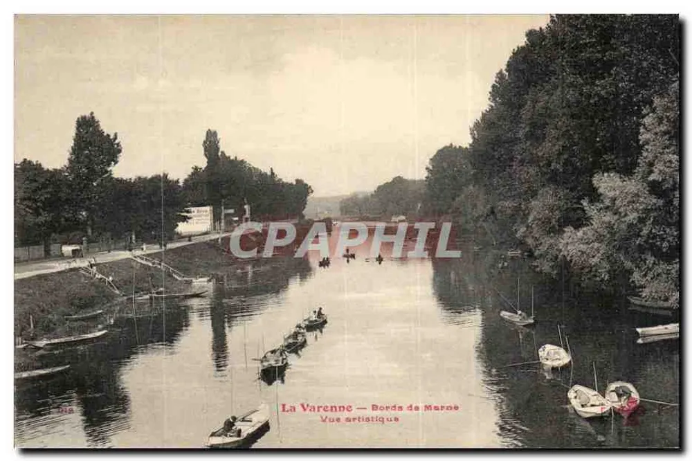 La Varenne — Ufer der Marne — Künstlerische Ansicht - Vorderseite