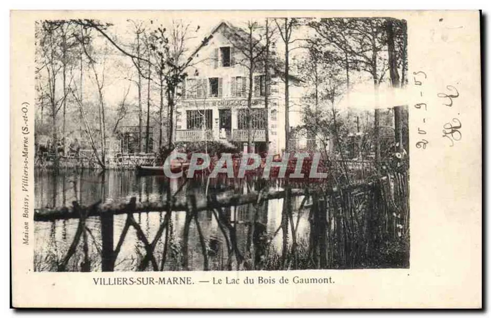 Villiers-sur-Marne — See des Bois de Gaumont — Maison Boissy - Vorderseite