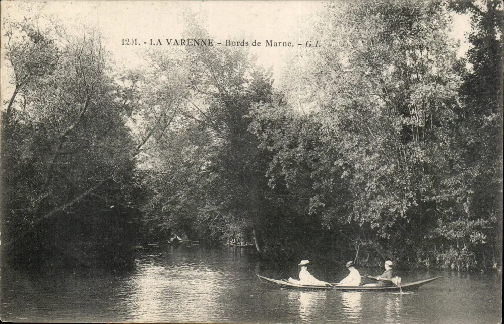 La Varenne — Margens da Marne — G.I. — n°1201 - Frente