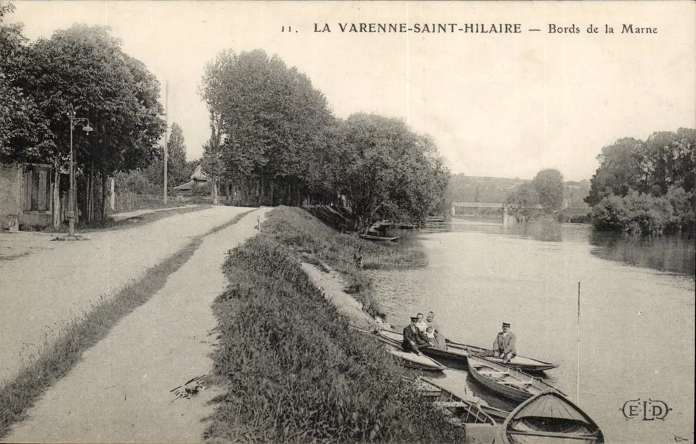 La Varenne-Saint-Hilaire — Ufer der Marne — Verleger ELD, Nr. 11 - Vorderseite