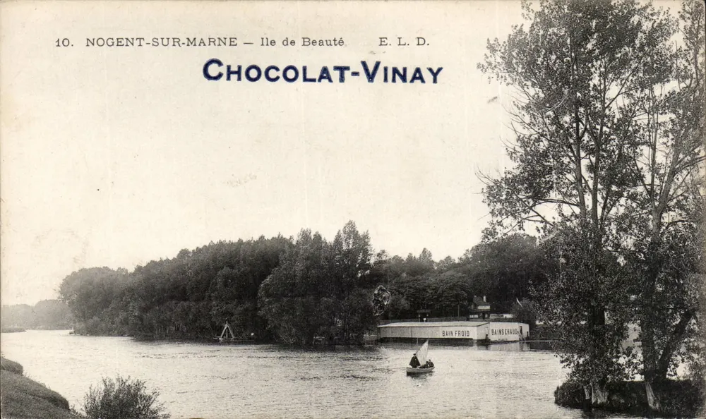 Nogent-sur-Marne — Ilha da Beleza — Chocolat-Vinay - Frente