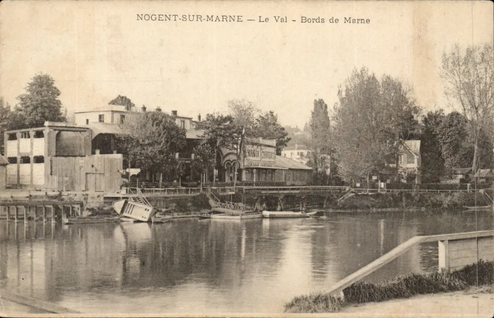 Nogent-sur-Marne — Le Val — Margens da Marne - Frente