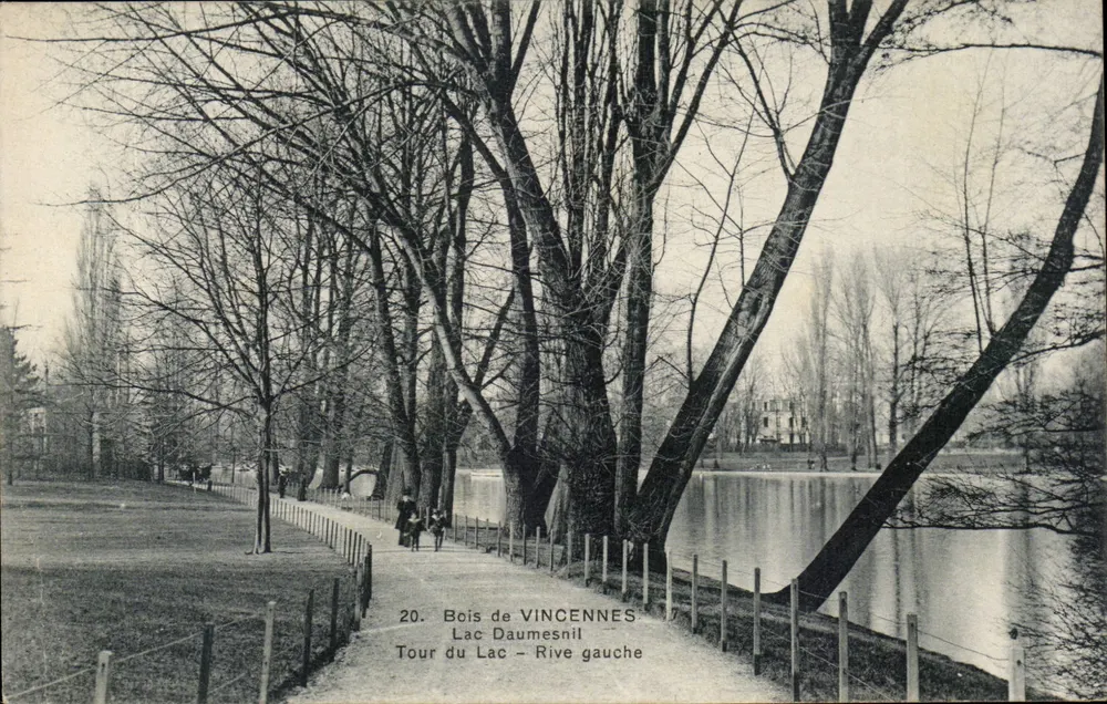Wald von Vincennes — See Daumesnil — See-Turm — Linker Ufer — Nr. 20 - Vorderseite