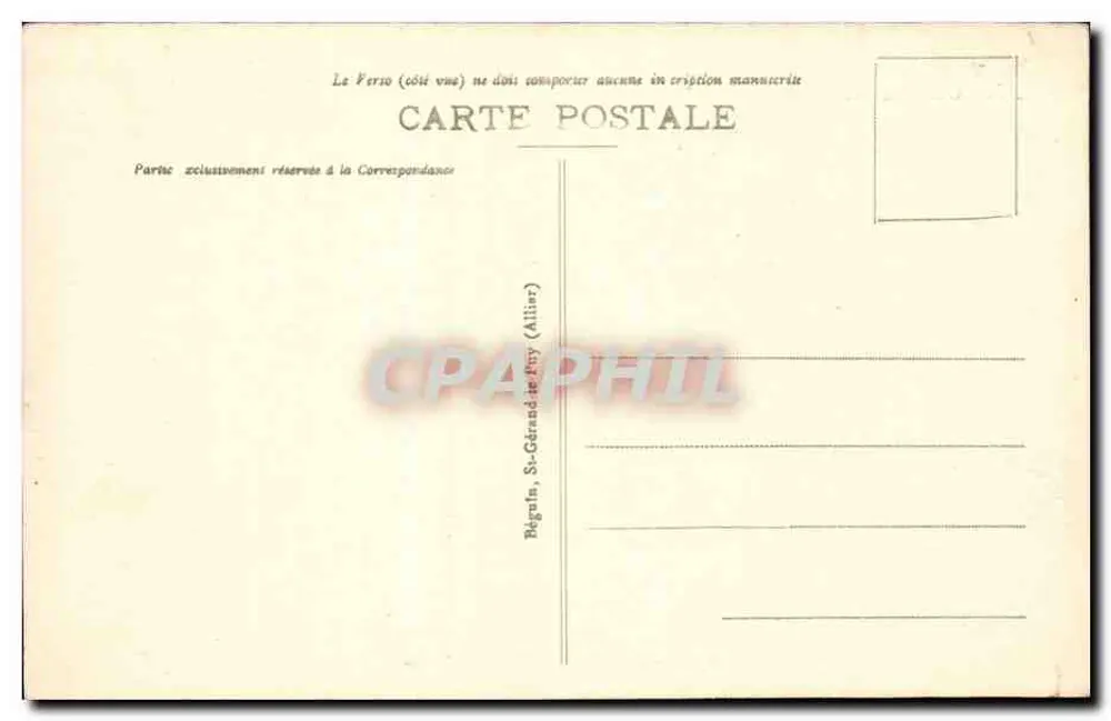 Riom - O Palácio de Justiça — L'Auvergne Pittoresque, n° 2515 - Verso