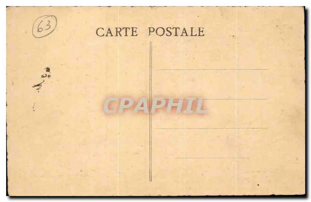 Ardes-sur-Couze (P.-de-D.) — Tal der Couze zum Mühle, von Bourges — Verlag: C. M. MACON - Rückseite
