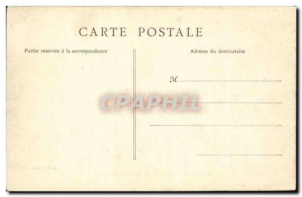Thiers — Ansicht vom Sainte-Agathe-Weg — B. F., Paris - Rückseite