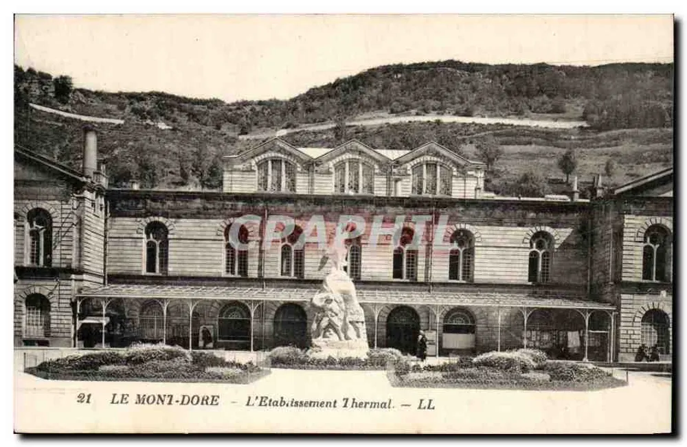 Le Mont-Dore — A Estação Termal — LL - Frente