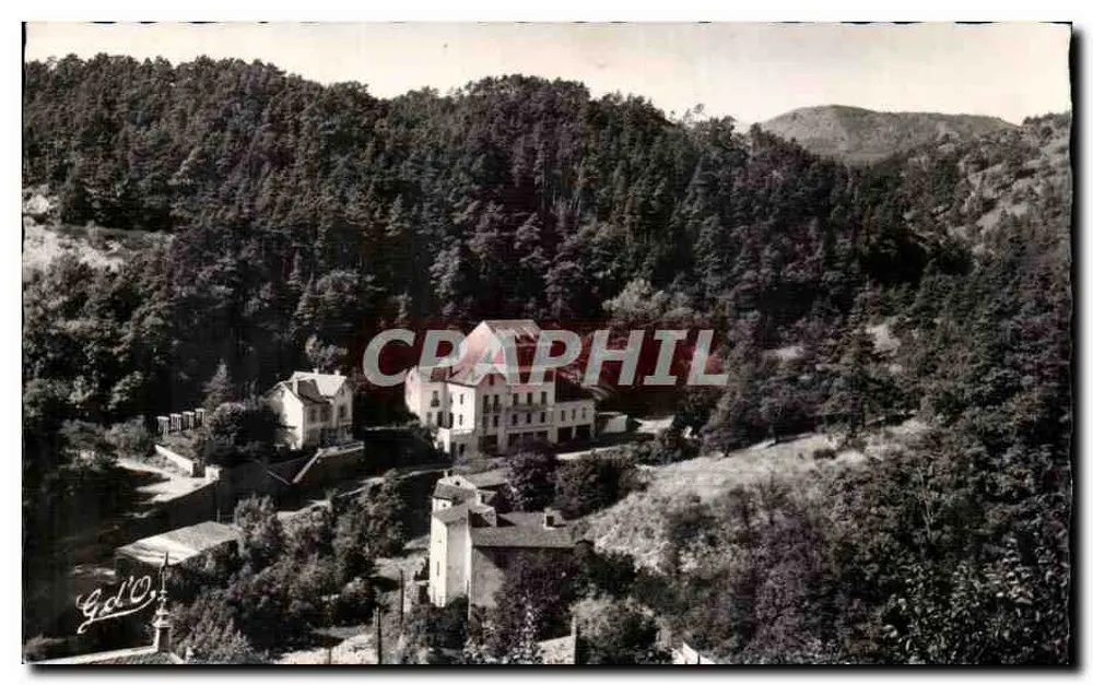 Saint-Nectaire — Thermalzentrum — Hotels in der Schlucht entlang der Straße nach Murol — Photo-Edition G.d. - Ollierneuve (P.-de-D.) - Vorderseite