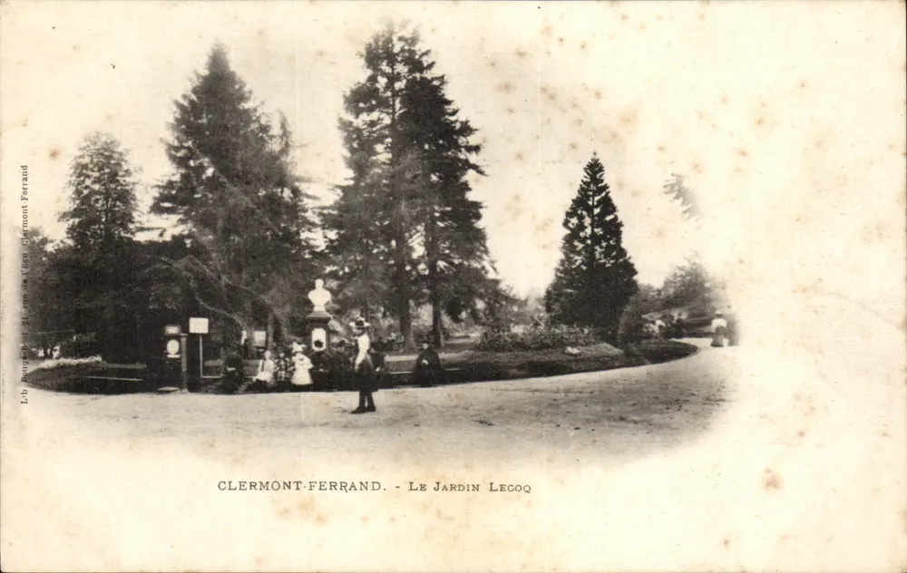 Clermont-Ferrand - O Jardim Lecoq — Lib. Bouppe-Bell & Cie - Frente