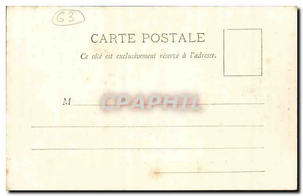 Clermont-Ferrand - O Jardim Lecoq — Lib. Bouppe-Bell & Cie - Verso