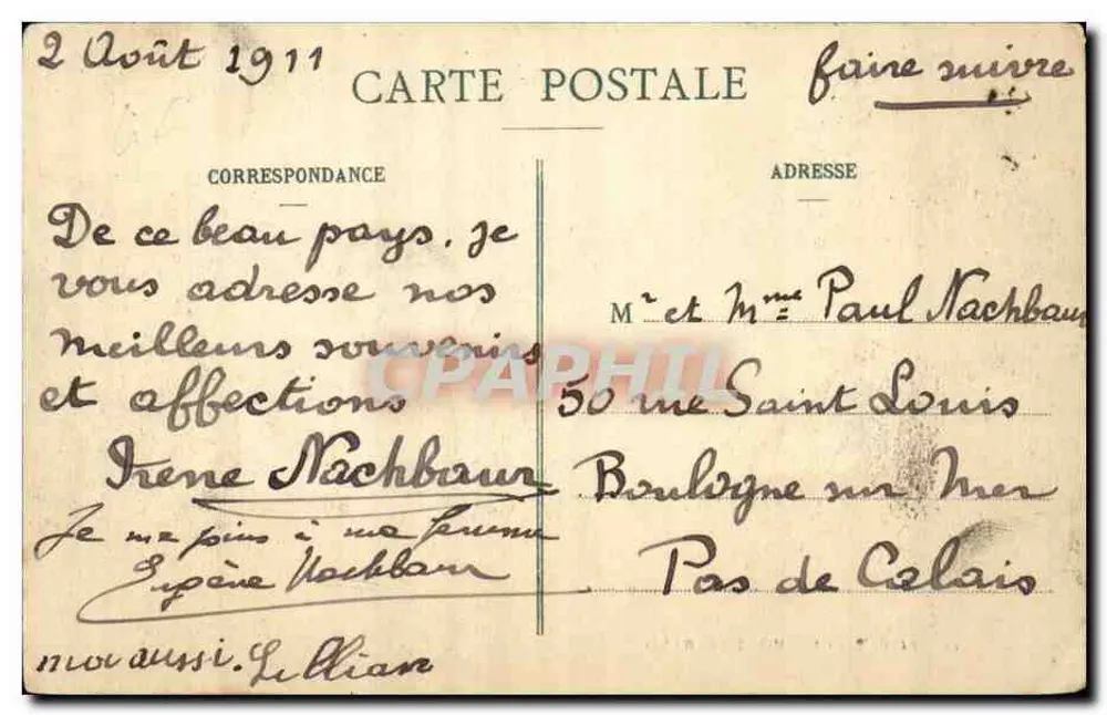 Royat - Clermont-Ferrand — vista aérea — editor desconhecido, n° 65 - Verso