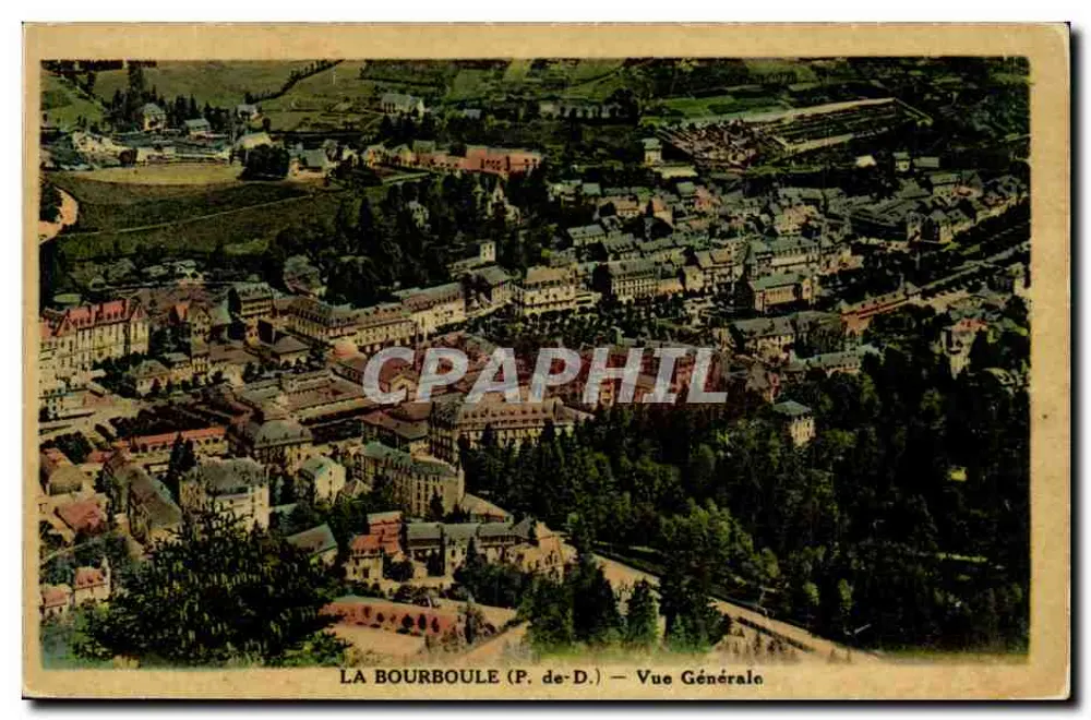 La Bourboule (P. de-D.) — Vista Geral — Editor P. de-D. - Frente